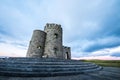 OÃ¢â¬â¢BrienÃ¢â¬â¢s Tower and the Cliffs of Moher Royalty Free Stock Photo